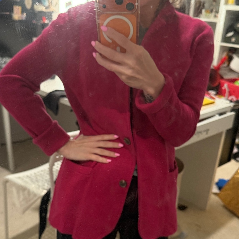 J. Crew Women's Fushia Blazer - Picture 6 of 6